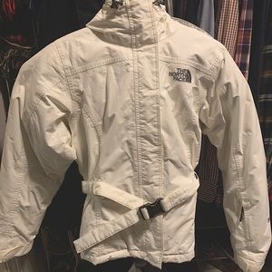 White North Face Winter Jacket